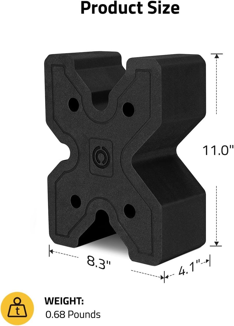 CVLIFE X-Block Shooting Rest Gun Block for Shooting Recoil Reduction Lightweight Shooting Block - Image 2